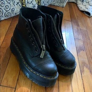 Doc Marten’s Sinclair Leather Platform Boots
